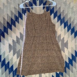 Leopard print dress